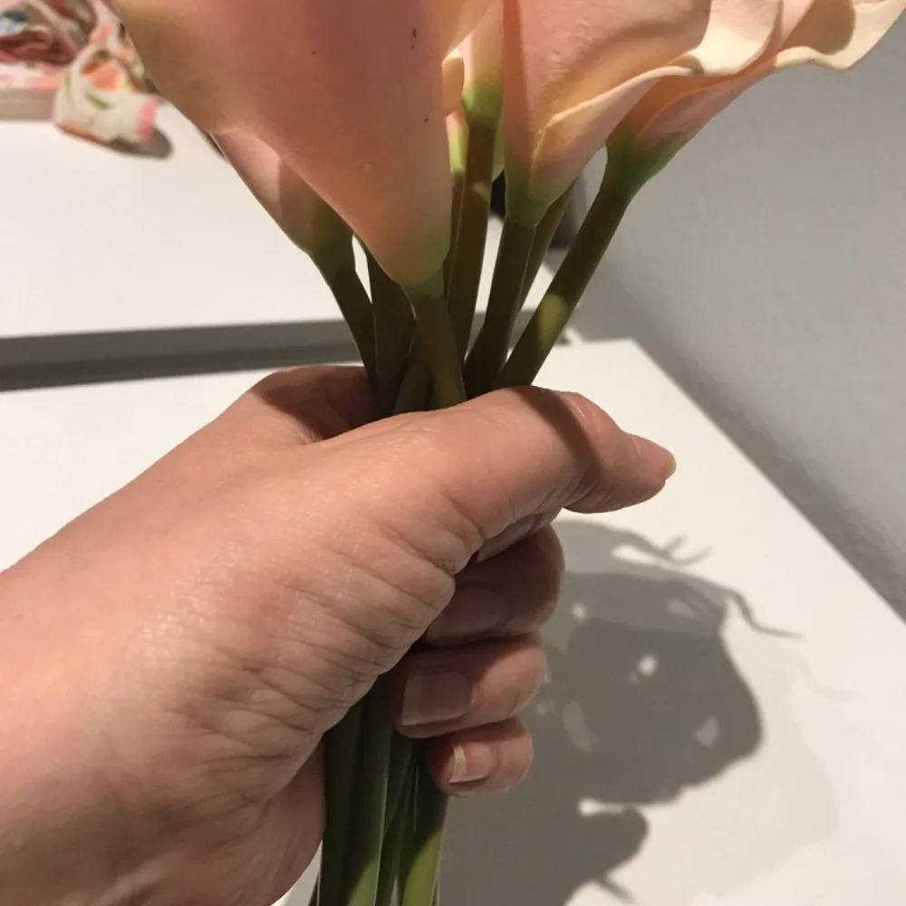 Real Touch Pink Cala Lilies 10 Real Touch Cala Lilies FINAL SALE